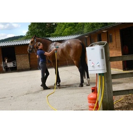 Eccotemp Outdoor-Geysir mit Dusche INCL Batterien CE L5 - 2