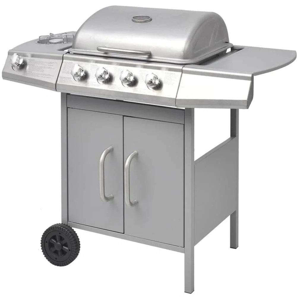 Gasgrill 4+1 Kochzone silber - 3