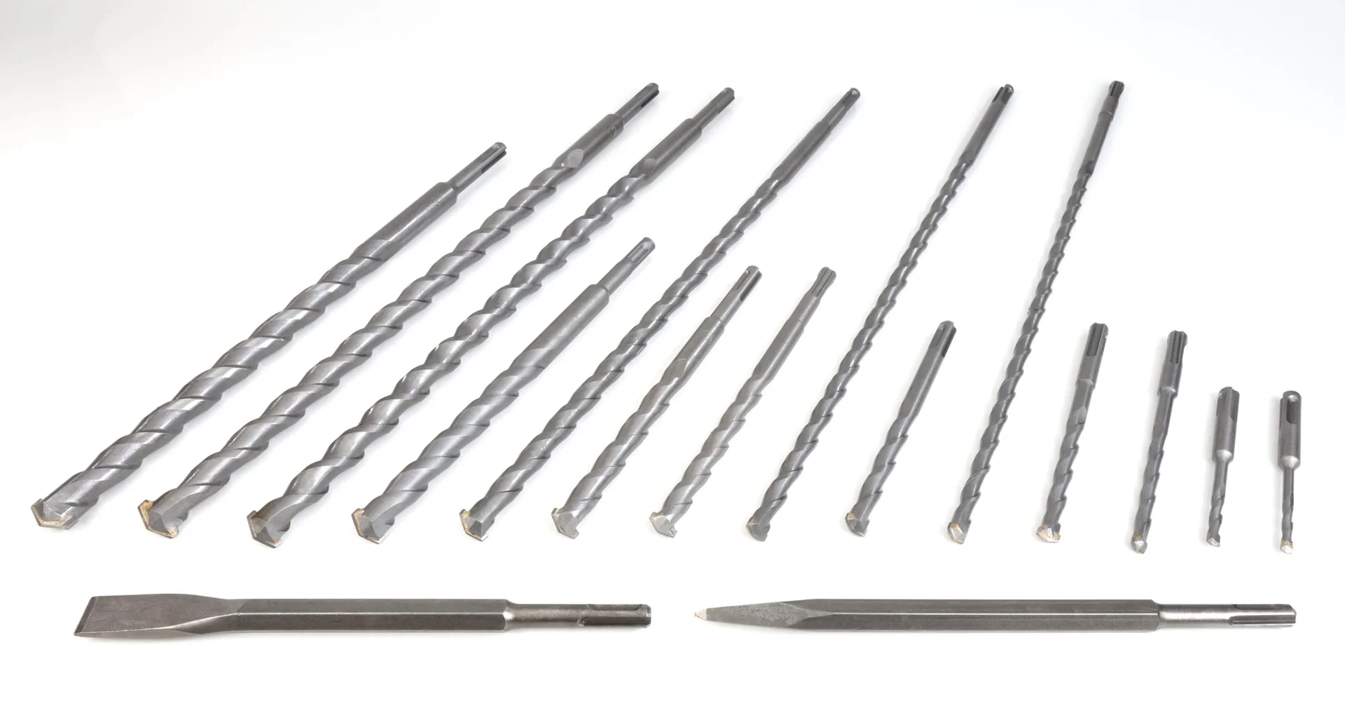 16 teiliger SDS Bohrer- und Meißelsatz - 5