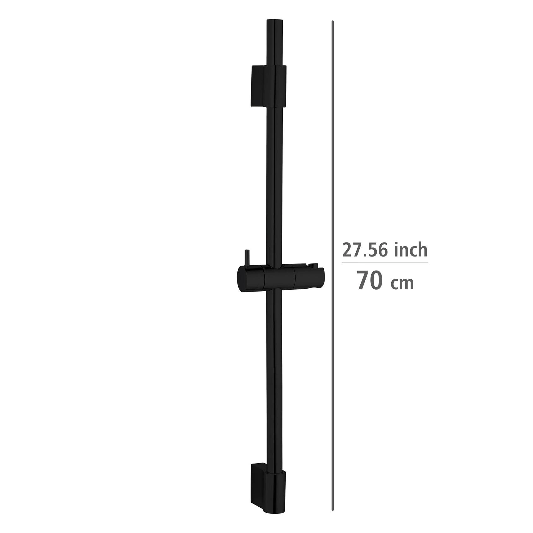 Duschstange Classic Schwarz 70 cm - 5