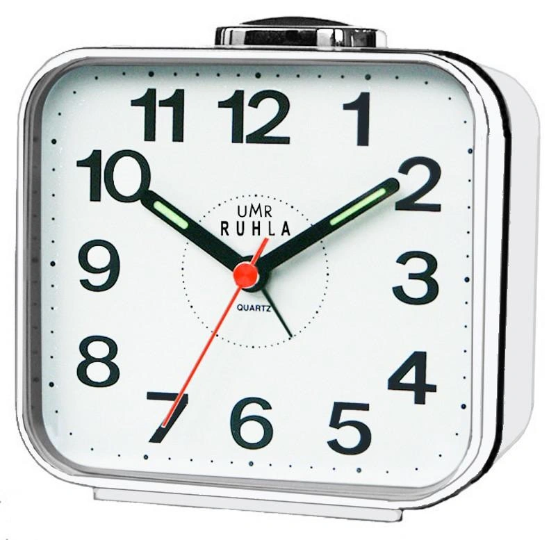 Quarz-Wecker mit Bell-Alarm - 1