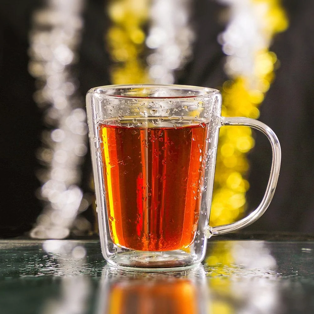 Teegläser Set 4 Stück - je 250ml - Doppelglas - 10