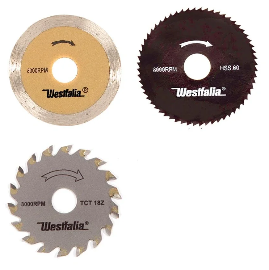 Sägeblatt Set 3 tlg. für Mini Tauchsägen - 1