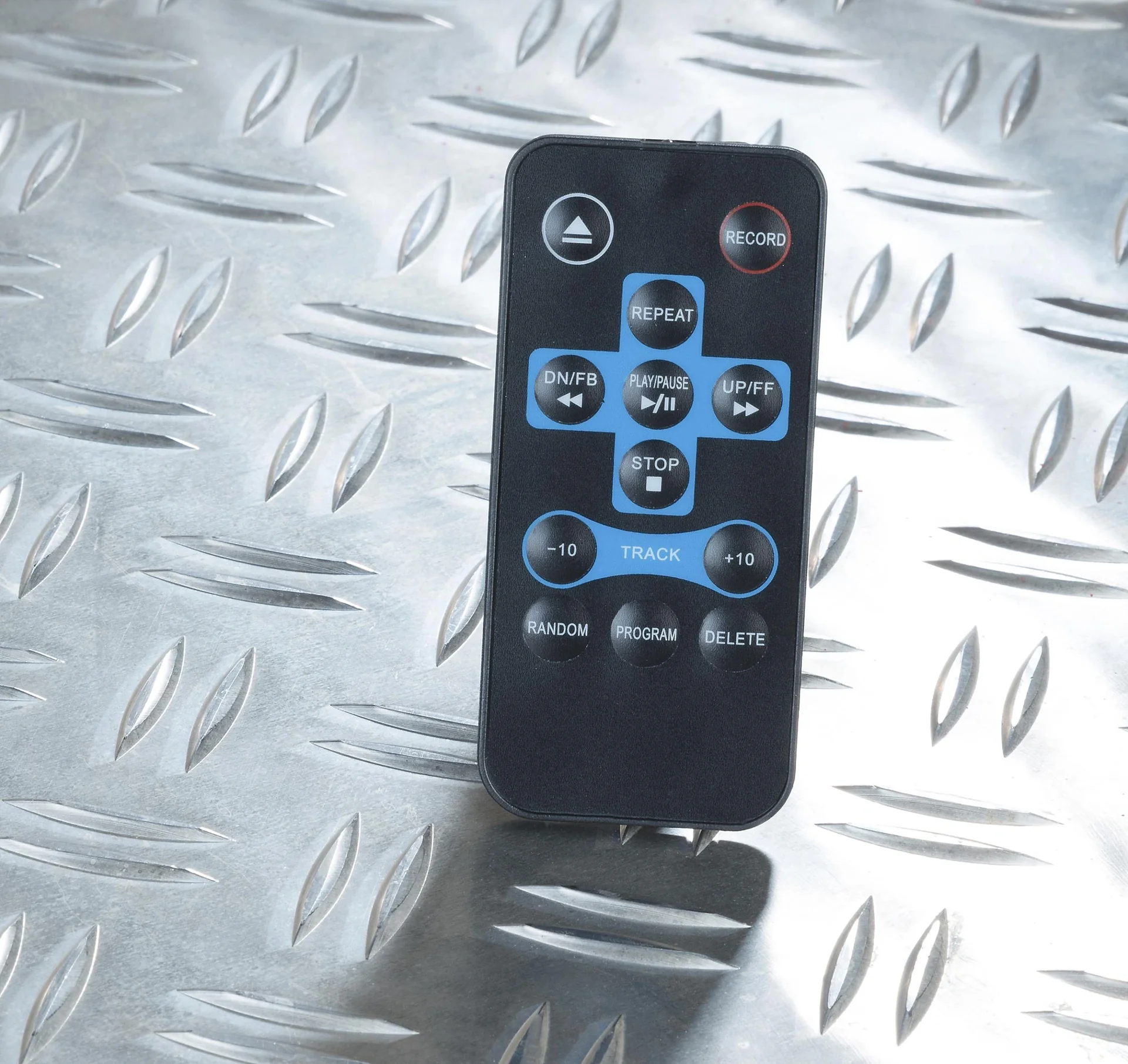 Retro Plattenspieler mit USB, CD, Radio, Kassette und Lautsprechern - 9