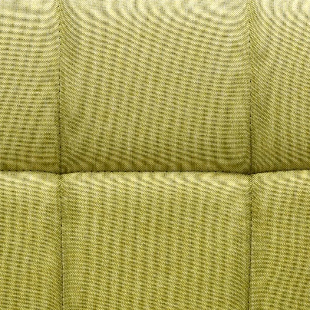 Esszimmerstühle 2-Sitzer Stoff grün - 6