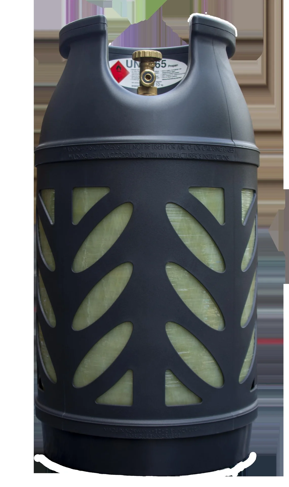 Propangasflasche Composite, 10 kg, Eigentumsflasche aus Kunststoff - 1