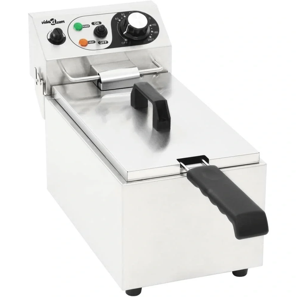 Elektro-Fritteuse 2000 W 6 L Edelstahl - 3