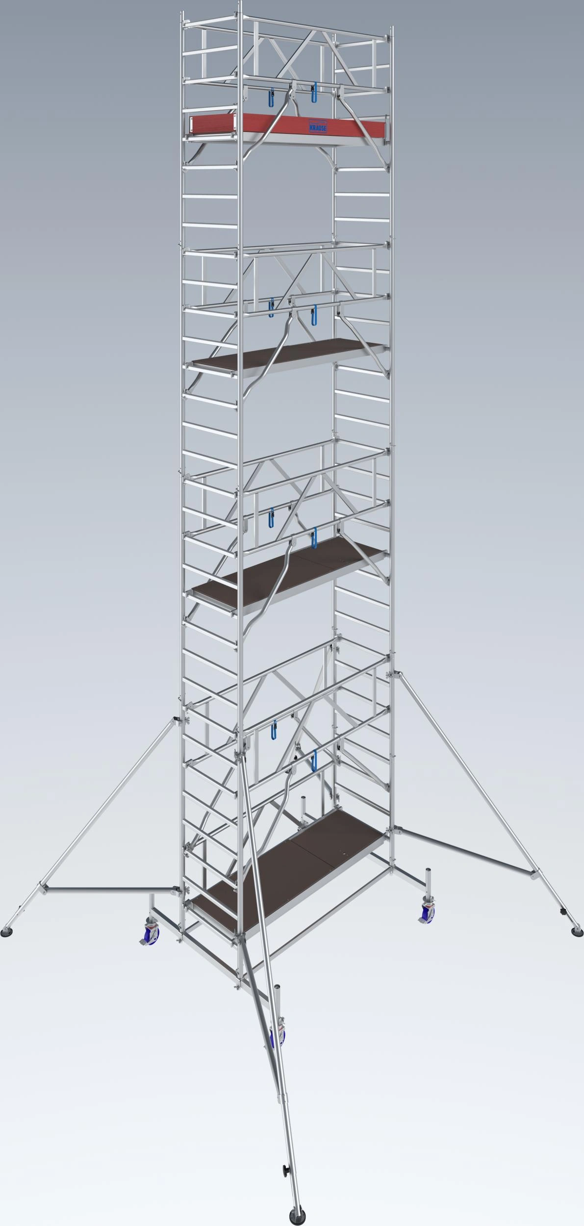STABILO Fahrgerüst Serie 10, Feldlänge 2 m, Arbeitshöhe ca. 9,40 m - 2