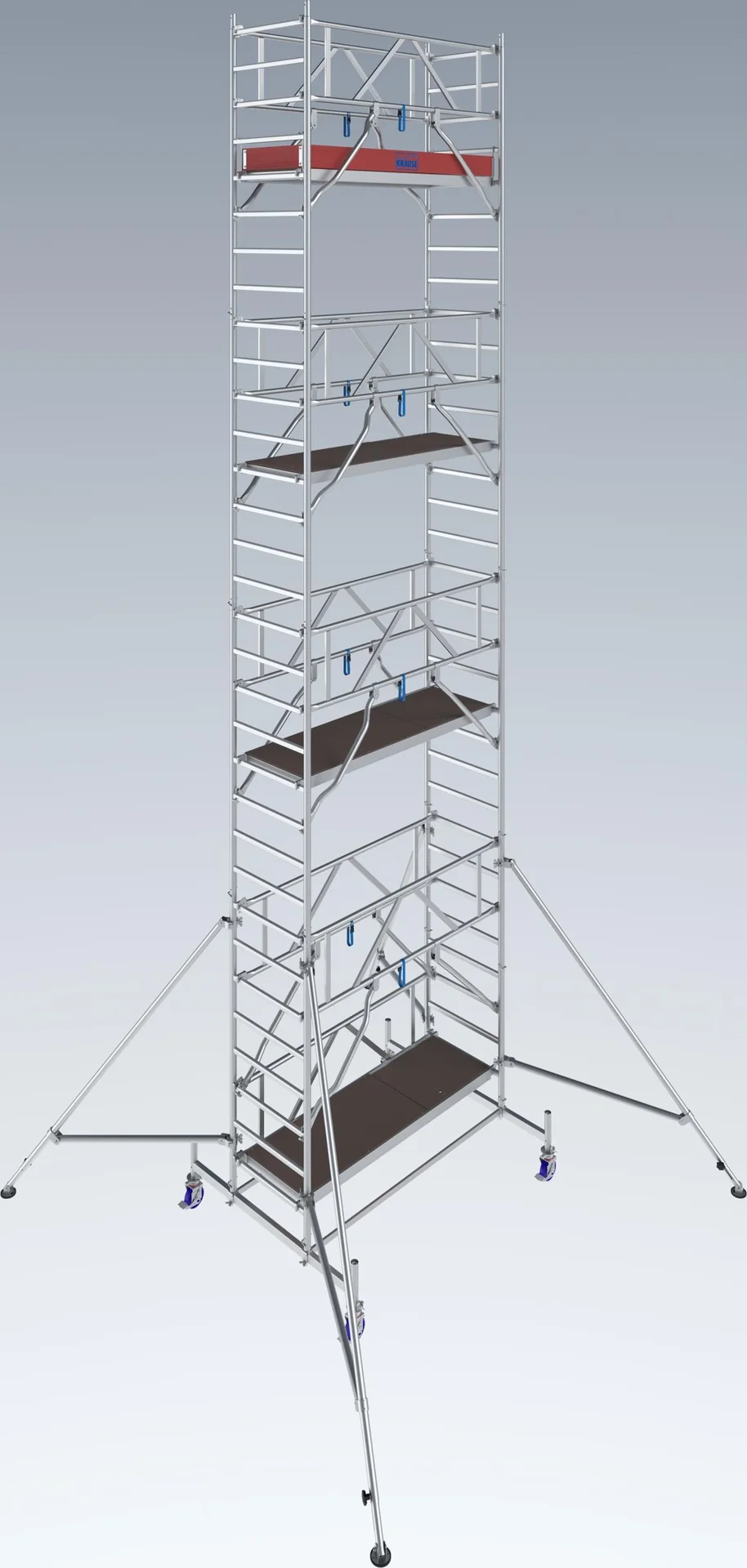 STABILO Fahrgerüst Serie 10, Feldlänge 2 m, Arbeitshöhe ca. 9,40 m - 2