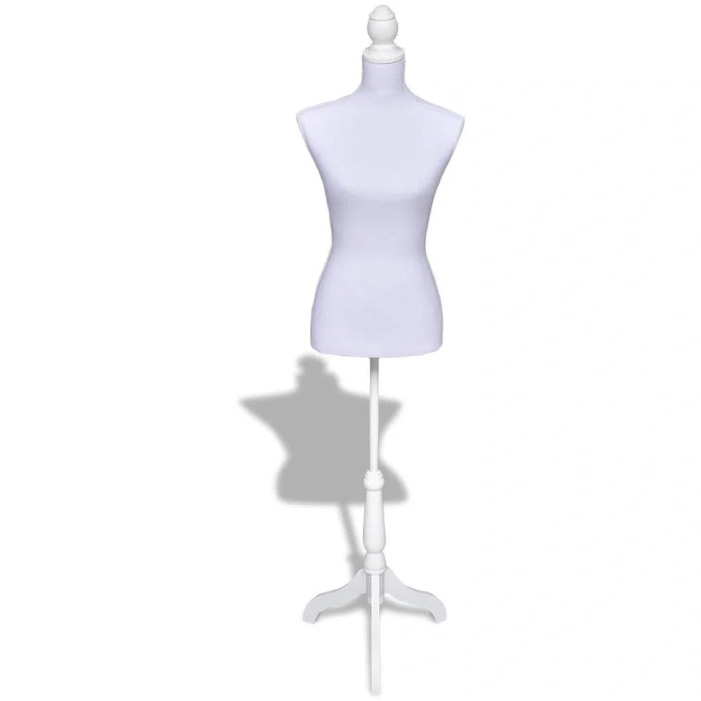 Schaufensterpuppe Torso Frau weiß - 1