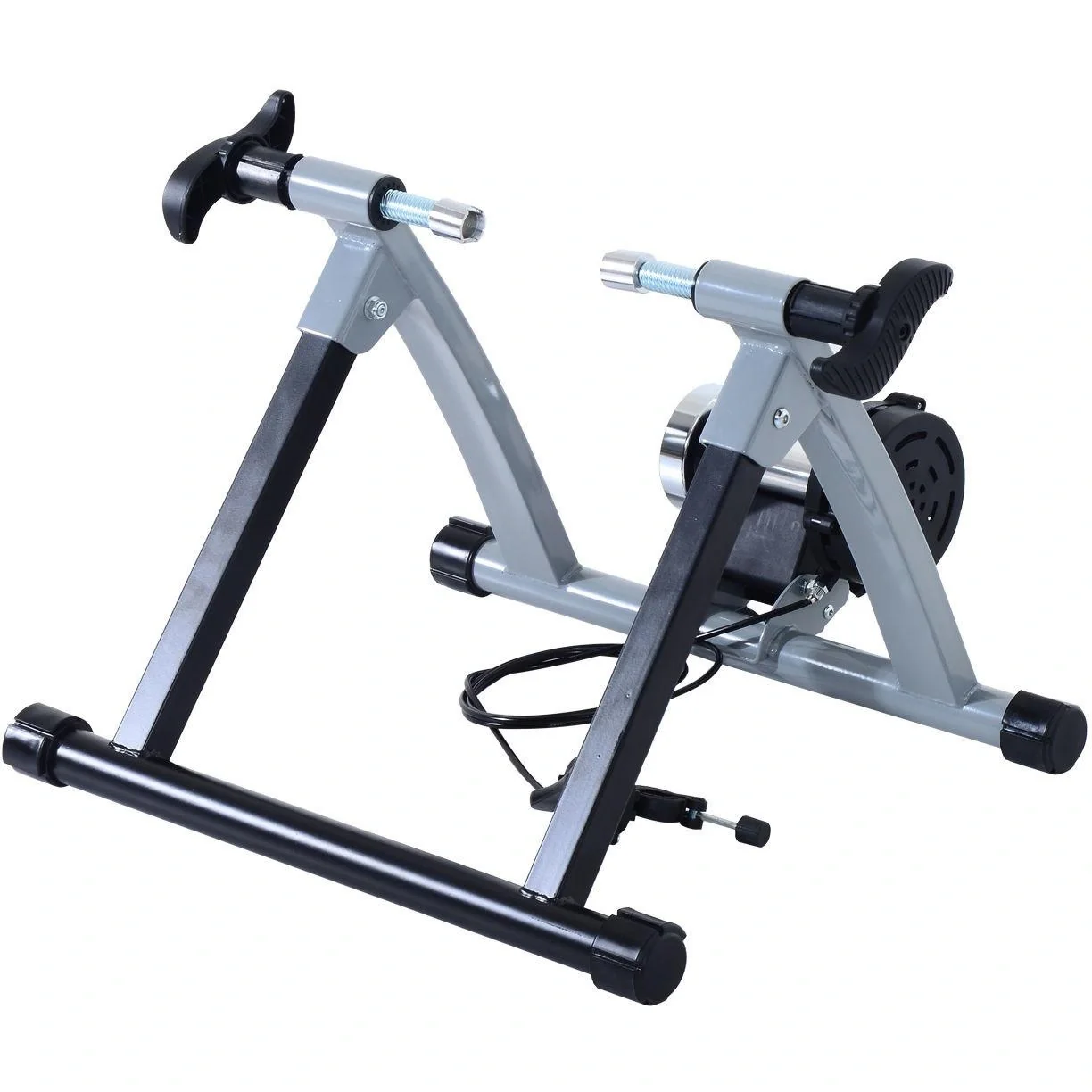 Rollentrainer mit Magnetbremse Rolle schwarz-silber - 1