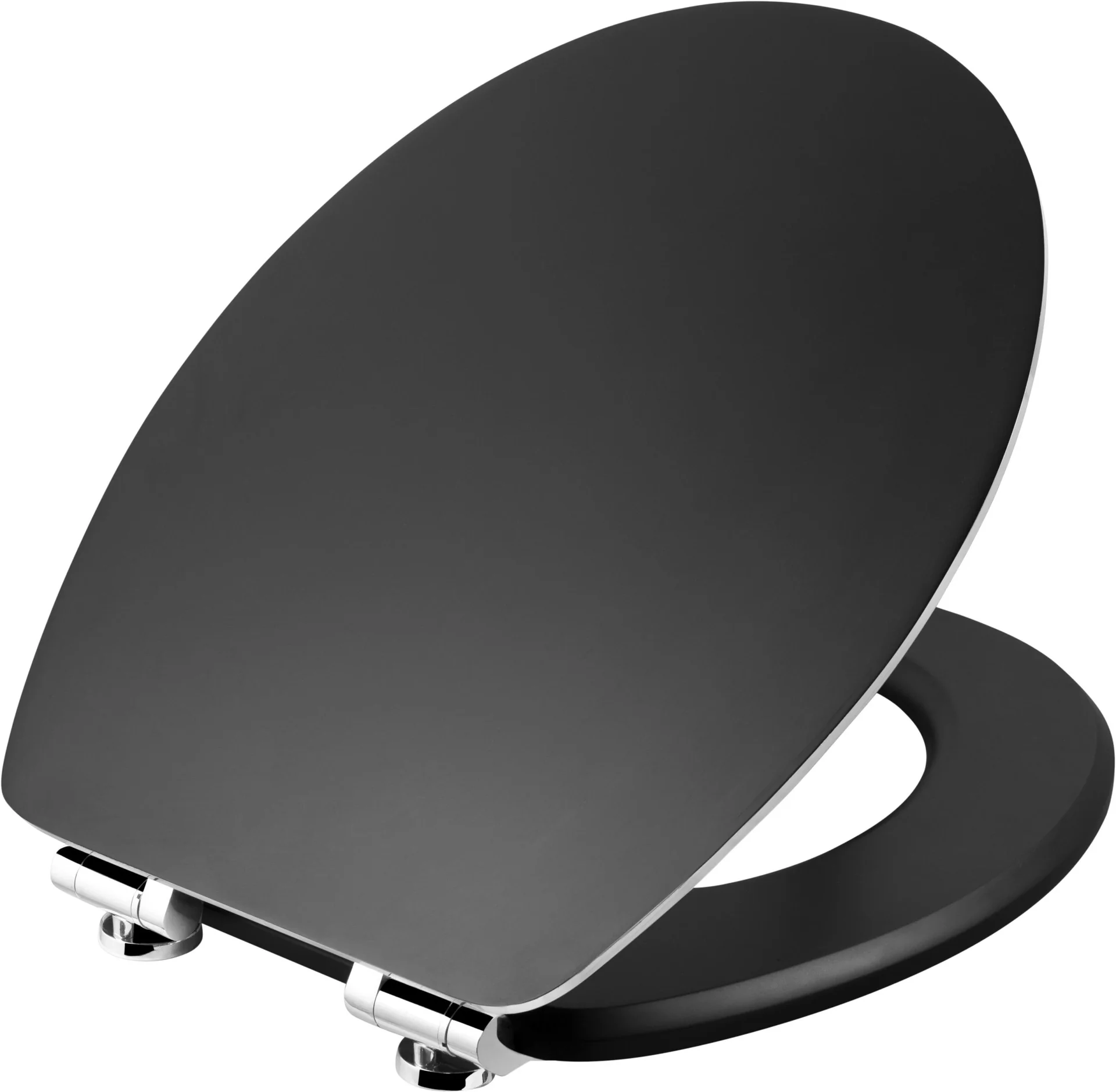 WC-Sitz "Prime" mit Absenkautomatik, FSC, Schwarz steel - 2