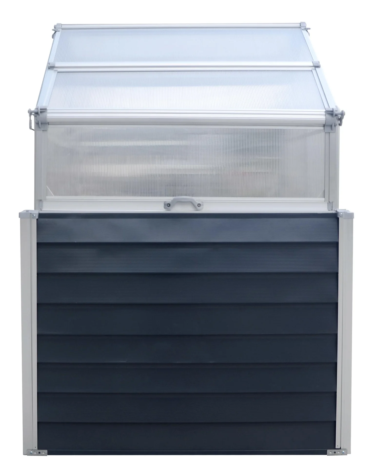 Hochbeet Grow & Store anthrazit, 120x120x81 cm - 5