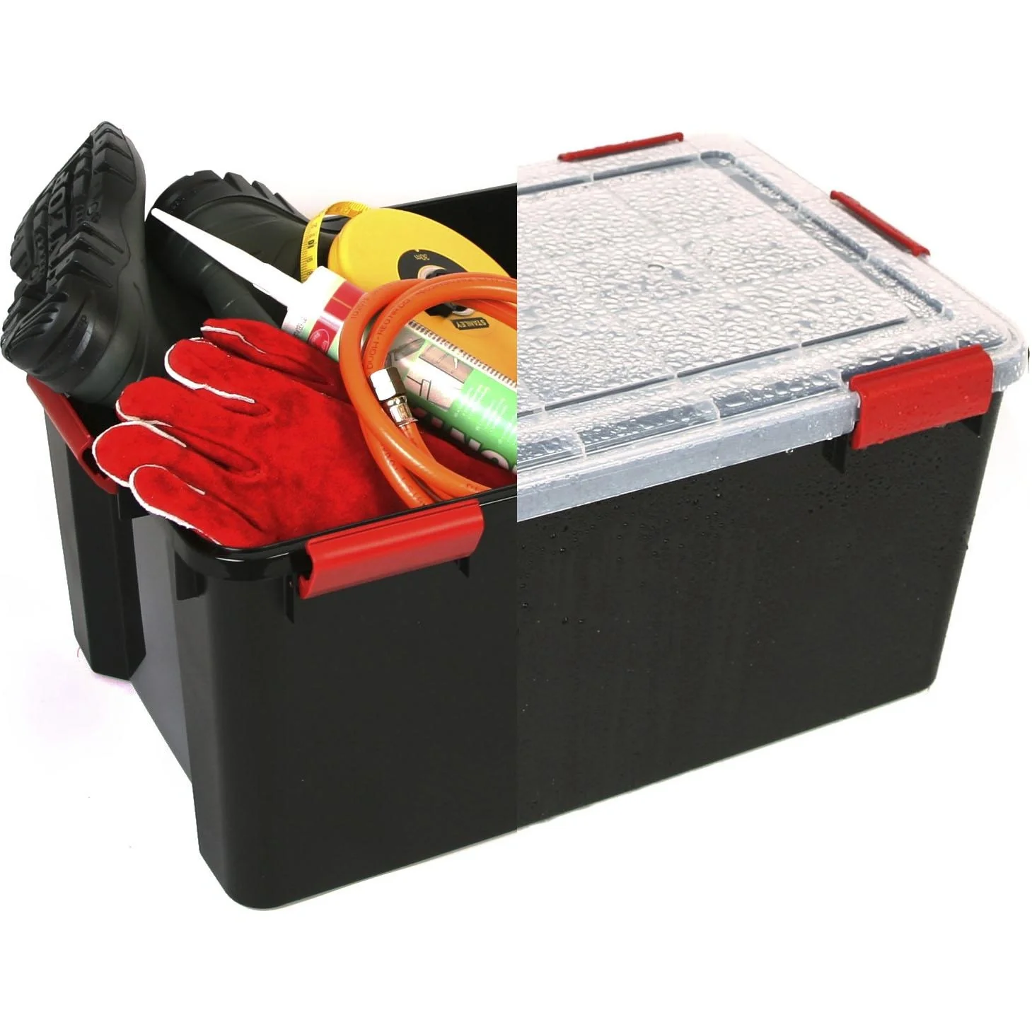 Wasserdichte Box AT-L BkR/C/D, schwarz, 50 Liter - 9