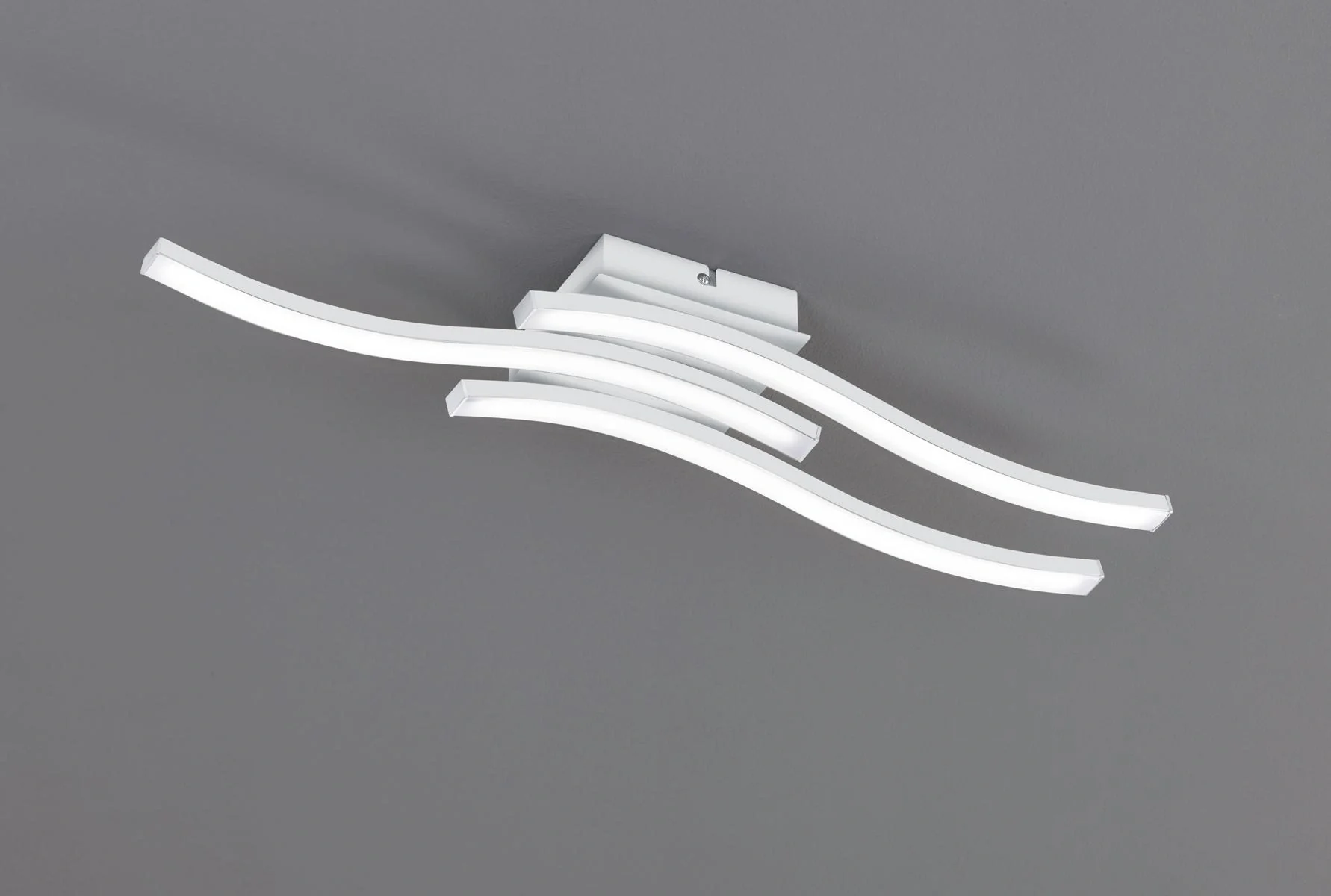 LED-Deckenleuchte ROUTE, 3x5 W, 4000K, 3x500 lm, weiß matt, Kunststoff weiß - 1