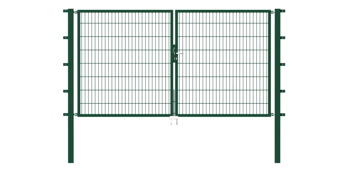 Doppeltor Flexo mit Zubehör, grün, Breite 250 cm, Höhe 120 cm, PF: 60x60 cm - 3