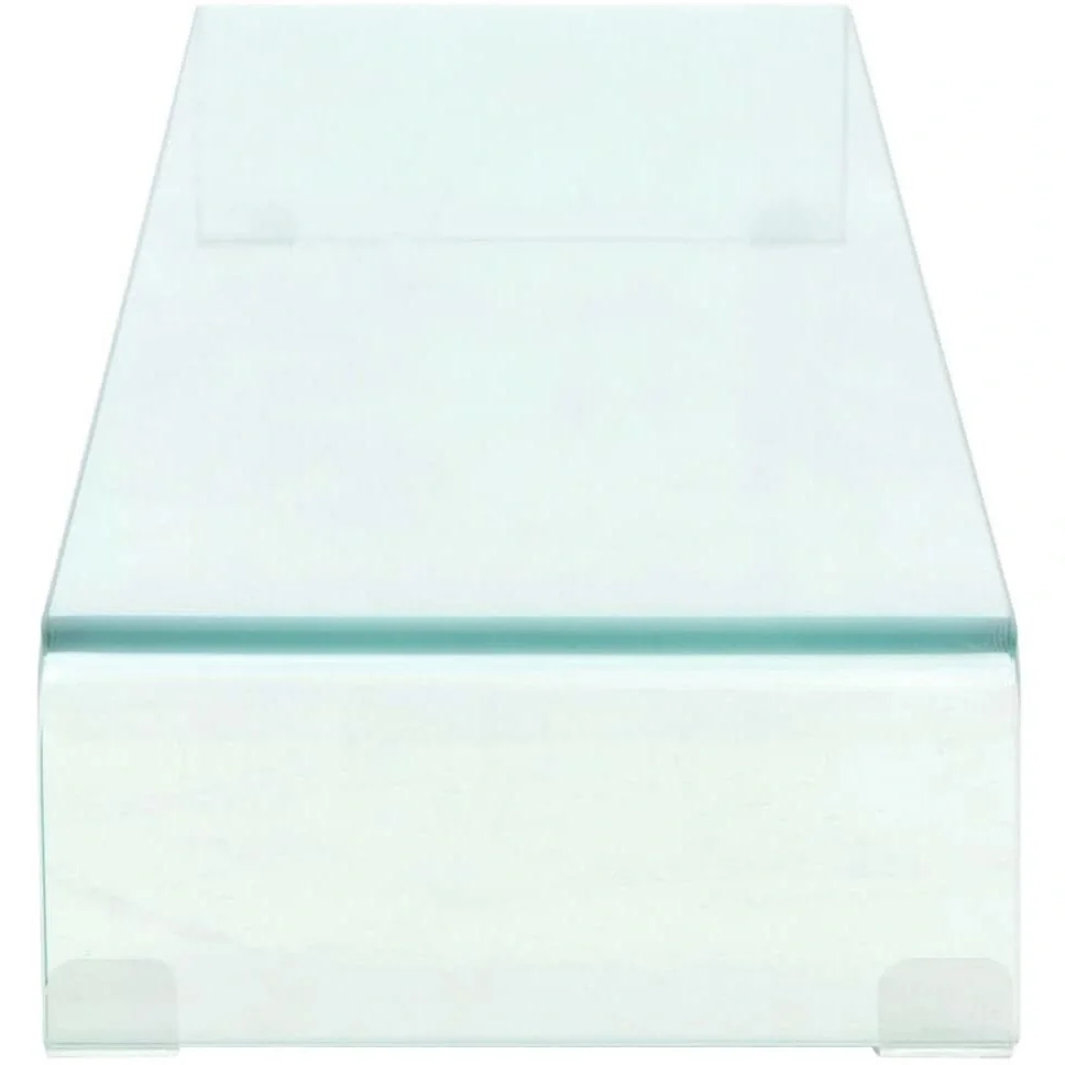 TV-Schrank/Monitorständer transparent 120x30x13 cm Glas - 6