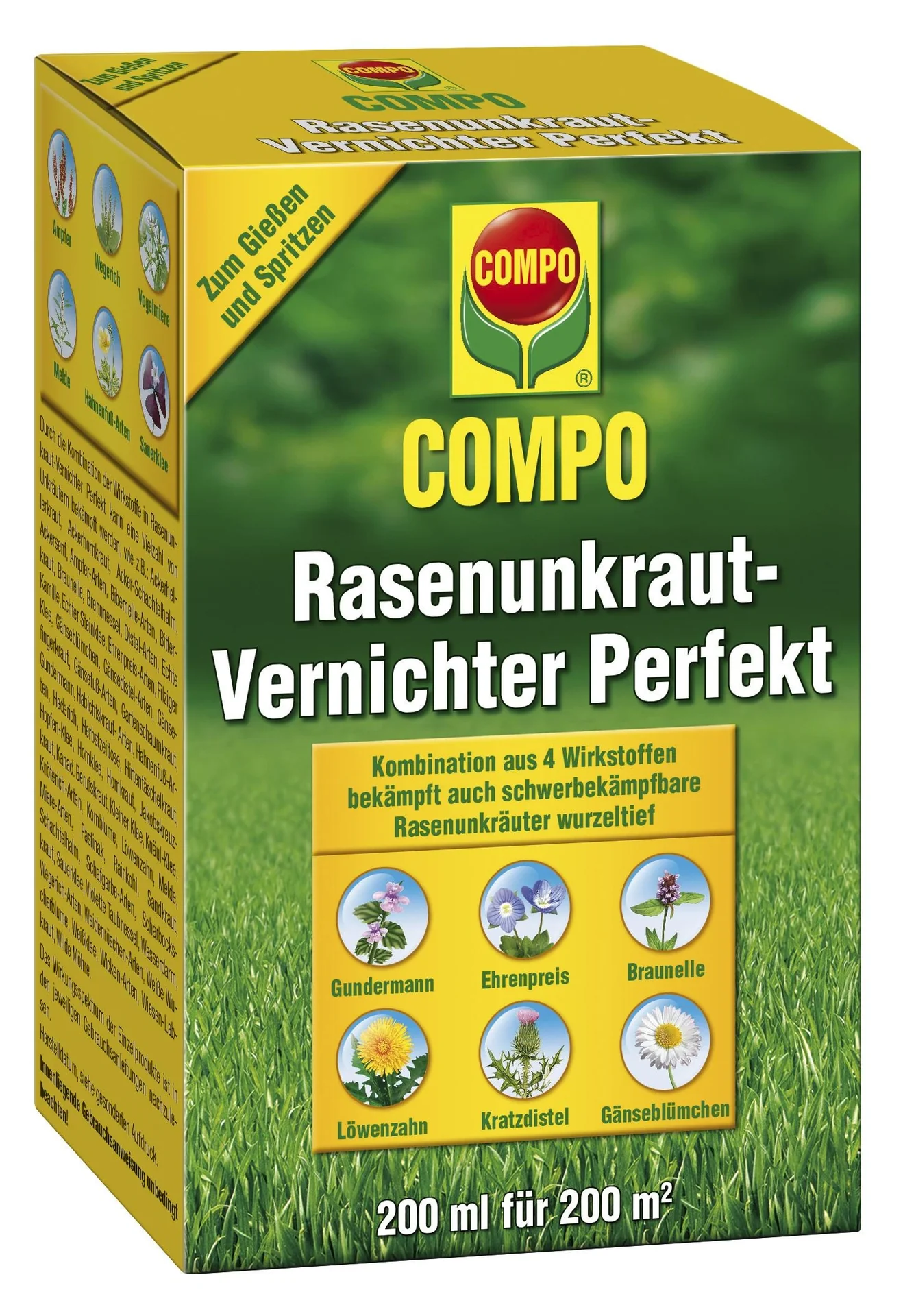 Rasen-Unkrautvernichter "Perfekt" - zuverlässig und schnell - 1