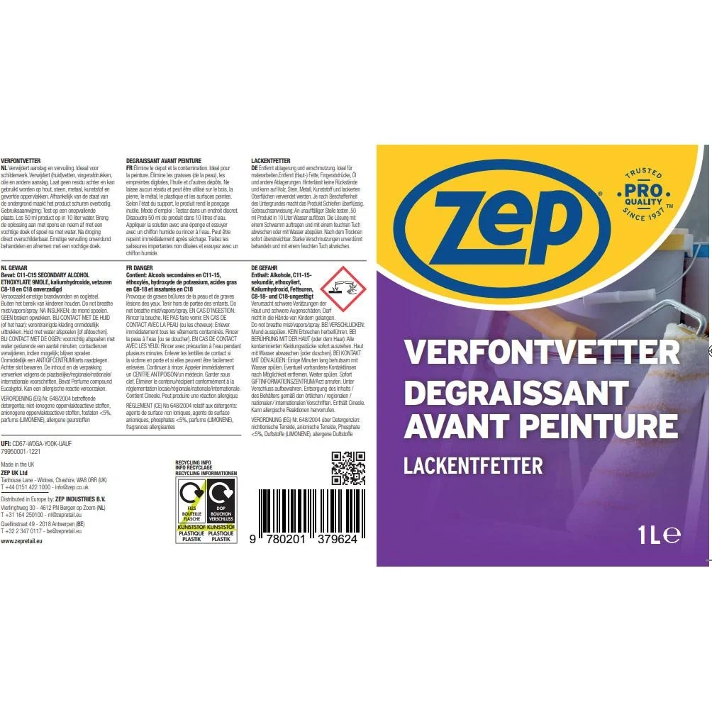 Entfetter für Farben - 1L - 2
