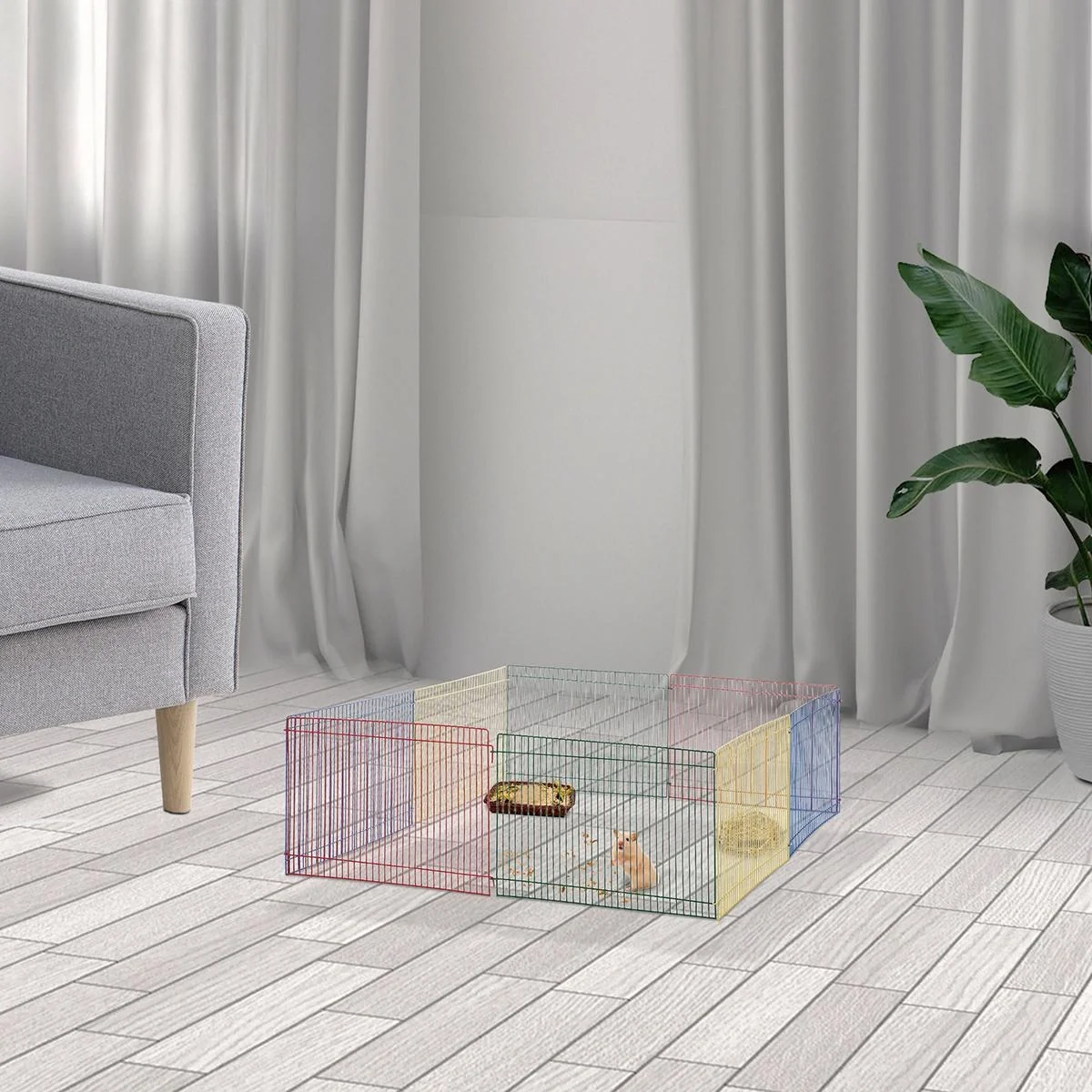 Welpenauslauf 8-teilig bunt - 4