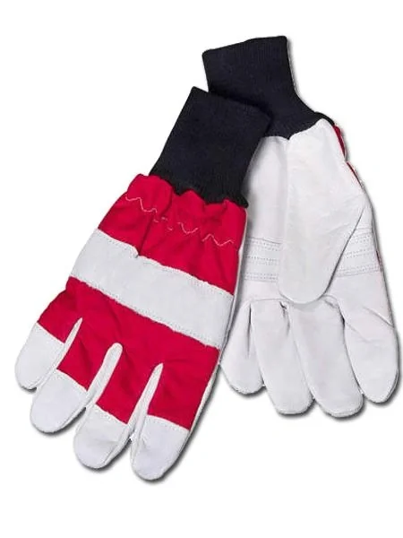 Motorsägen Handschuhe mit Schnittschutz, Größe L/ 10 - 1