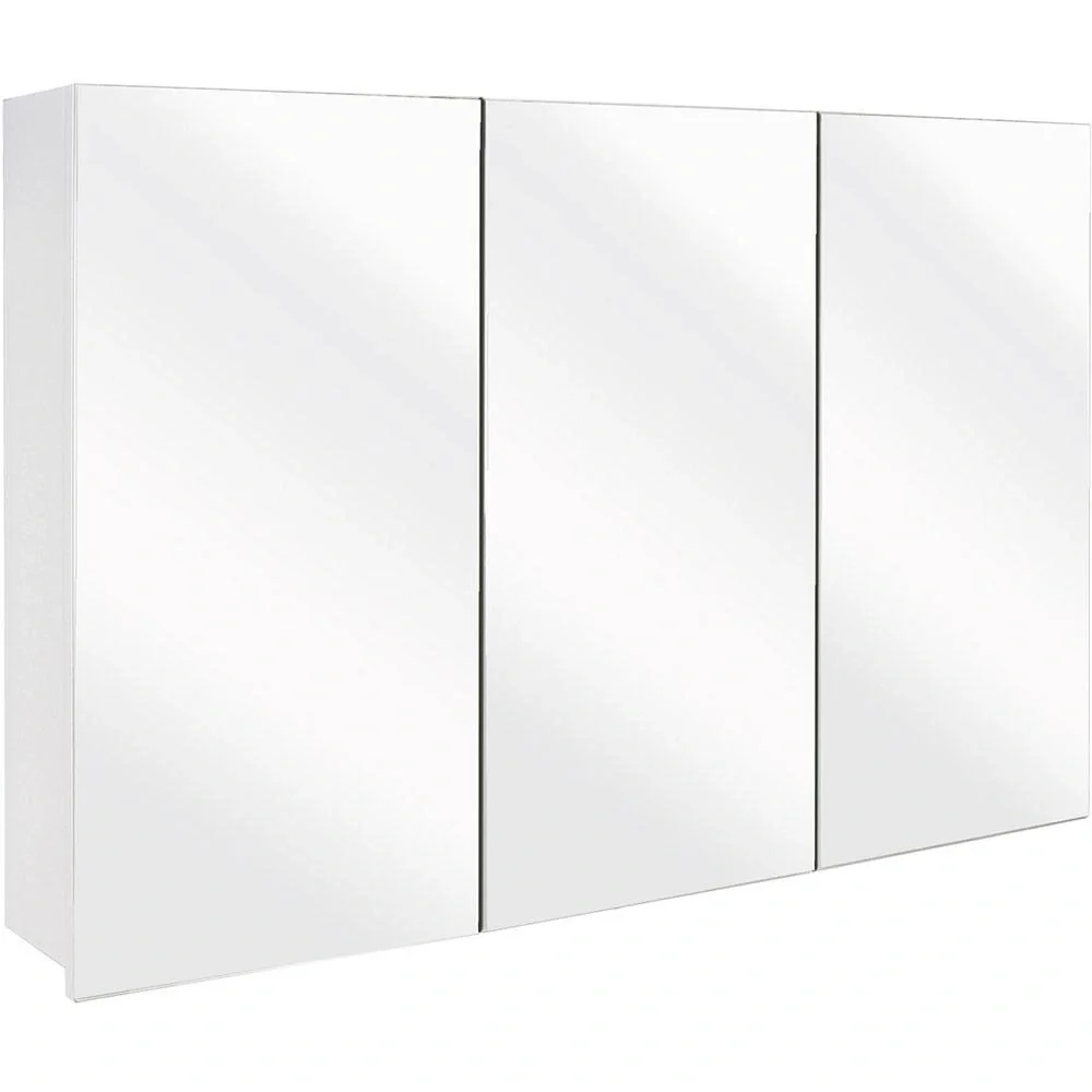 Concept Spiegelschrank 100cm Weiss fsc - 3