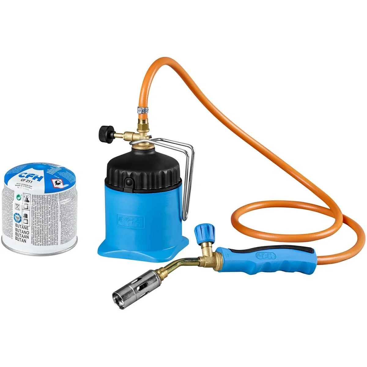 Lötbrenner LM 3000 - 650°C - Inkl. 2 Gaskartuschen - 3