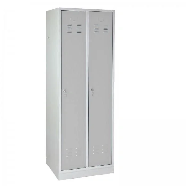 Umkleideschrank Spind RAL 7035, Komplett, 1775 x 600 x 500 mm - 4