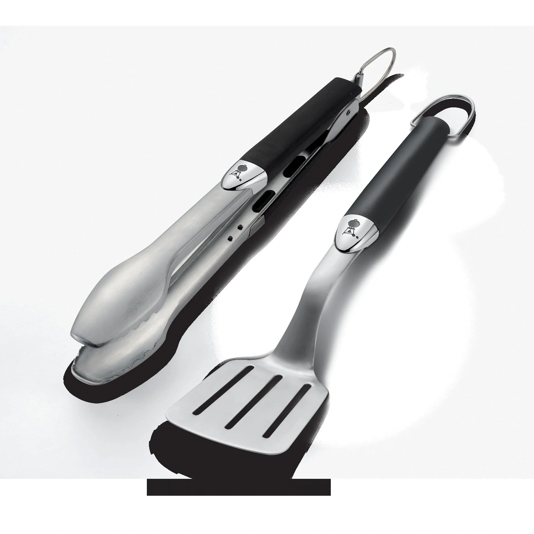 Premium Grillbesteck Kompakt 2-teilig, Edelstahl, Schwarz - 2