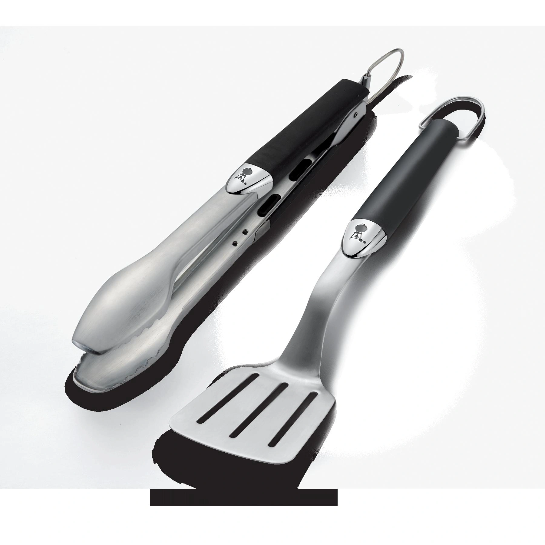 Premium Grillbesteck Kompakt 2-teilig, Edelstahl, Schwarz - 2