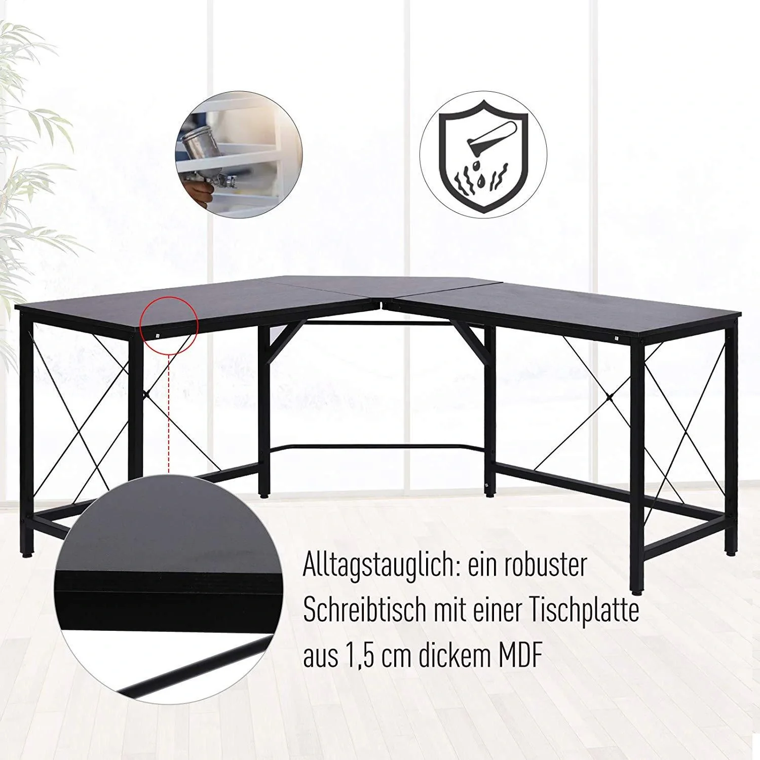 Winkelschreibtisch - 1