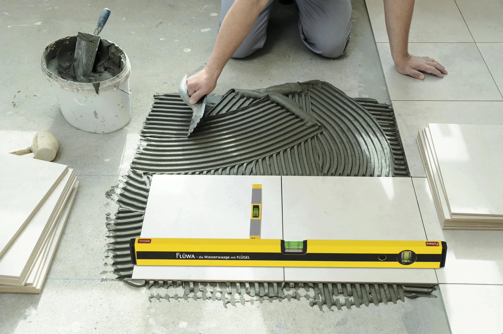 FLÜWA Wasserwaage mit Flügel, 60 cm - 10