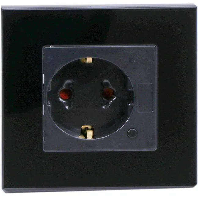 Smarthome VT-5134 WiFi-Wandsteckdose - schwarz - 10A - 2200W - Funktioniert mit Amazon Alexa und Google Home Assistant - 4