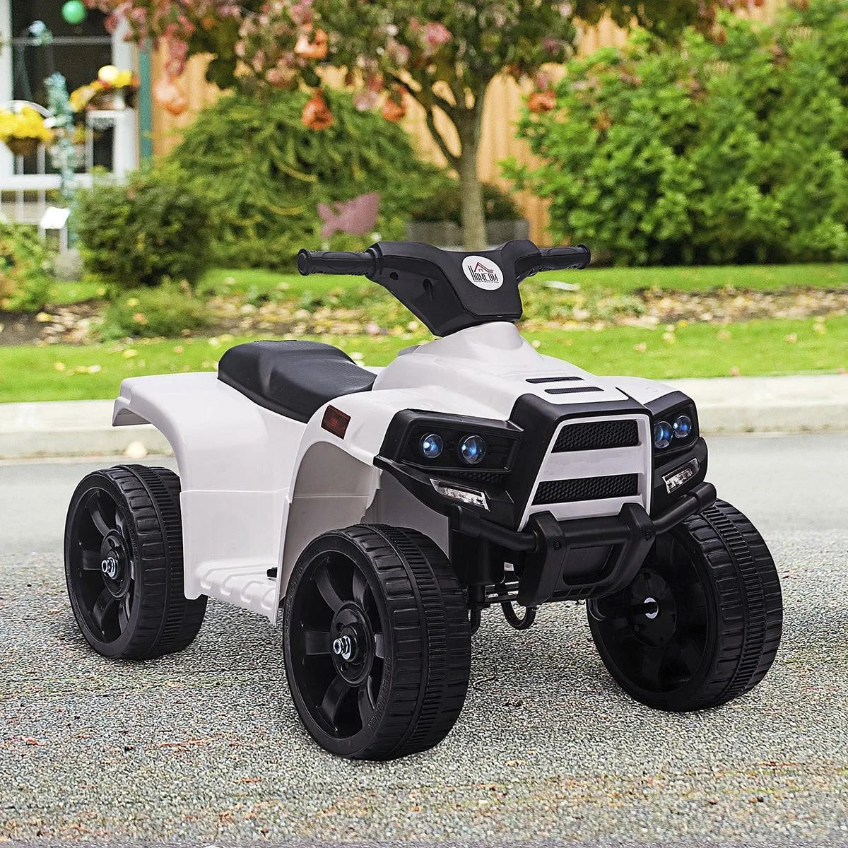 Mini Elektro-Quad Kinder Elektro ATV Kinderwagen für 18 bis 36 Monaten Elektromotorrad mit 2 Scheinwerfer Elektroquad St - 4