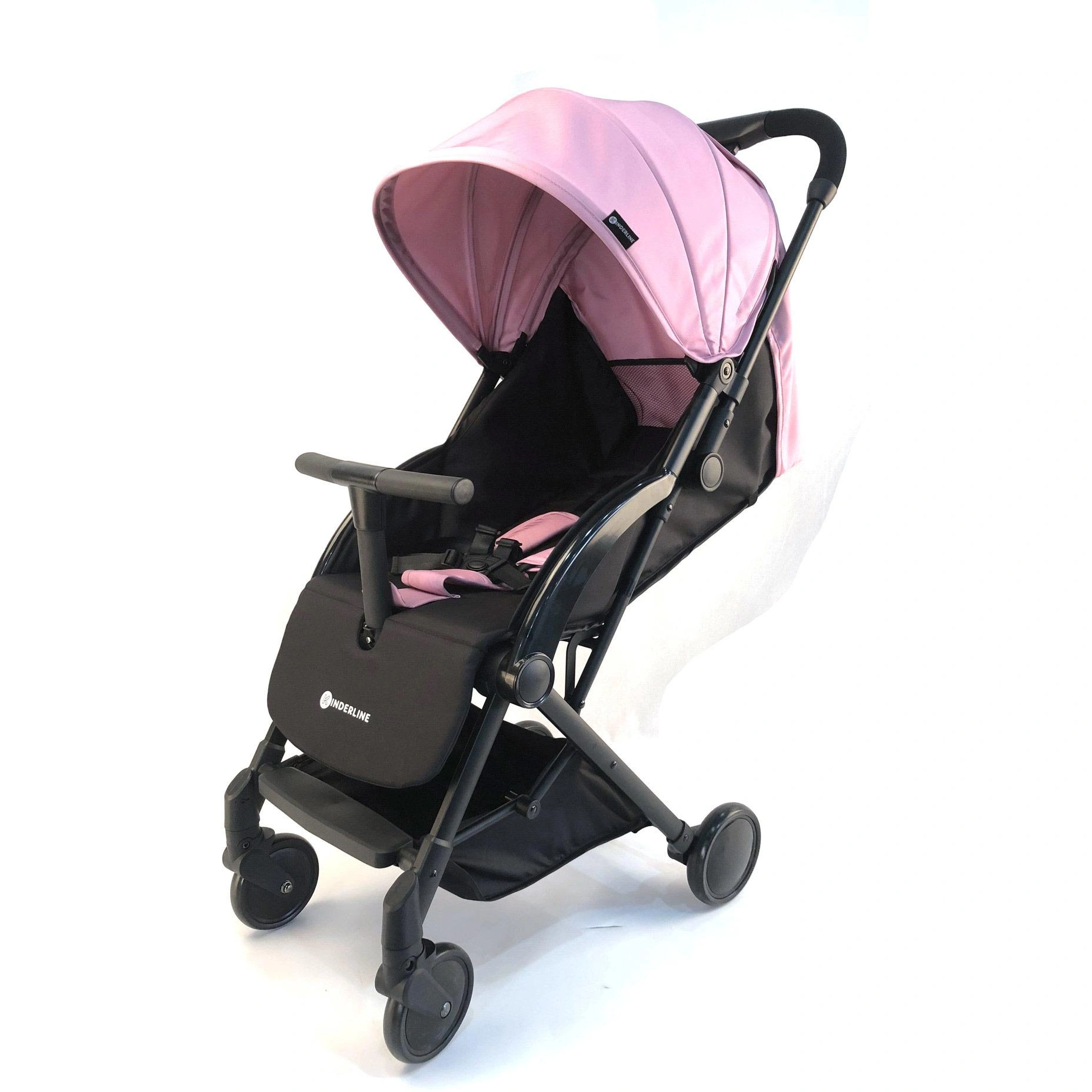 Kinderwagen faltbar - Rosa - 3