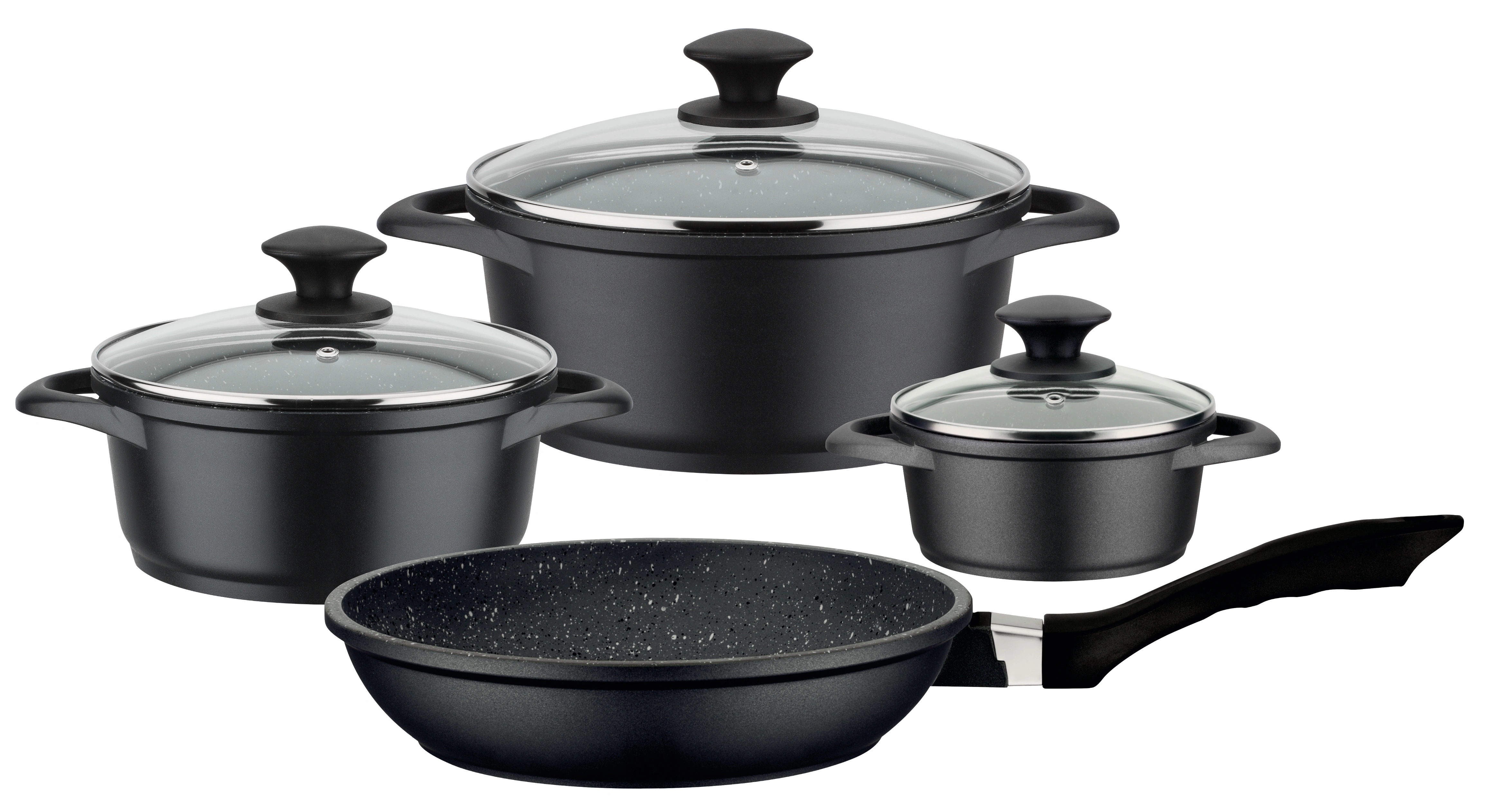 Kochtopfset 7-tlg Gourmet Granit - 5