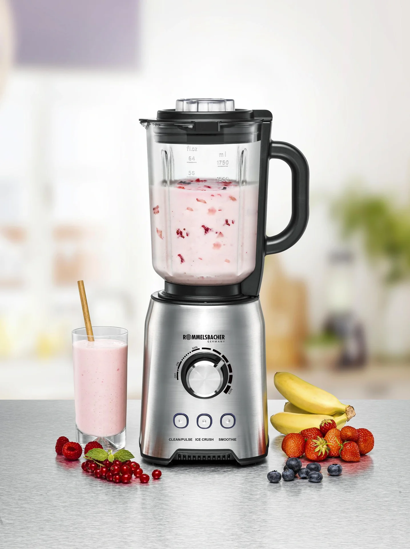 Standmixer „MX 1250“, Edelstahl, 1200 Watt - 5