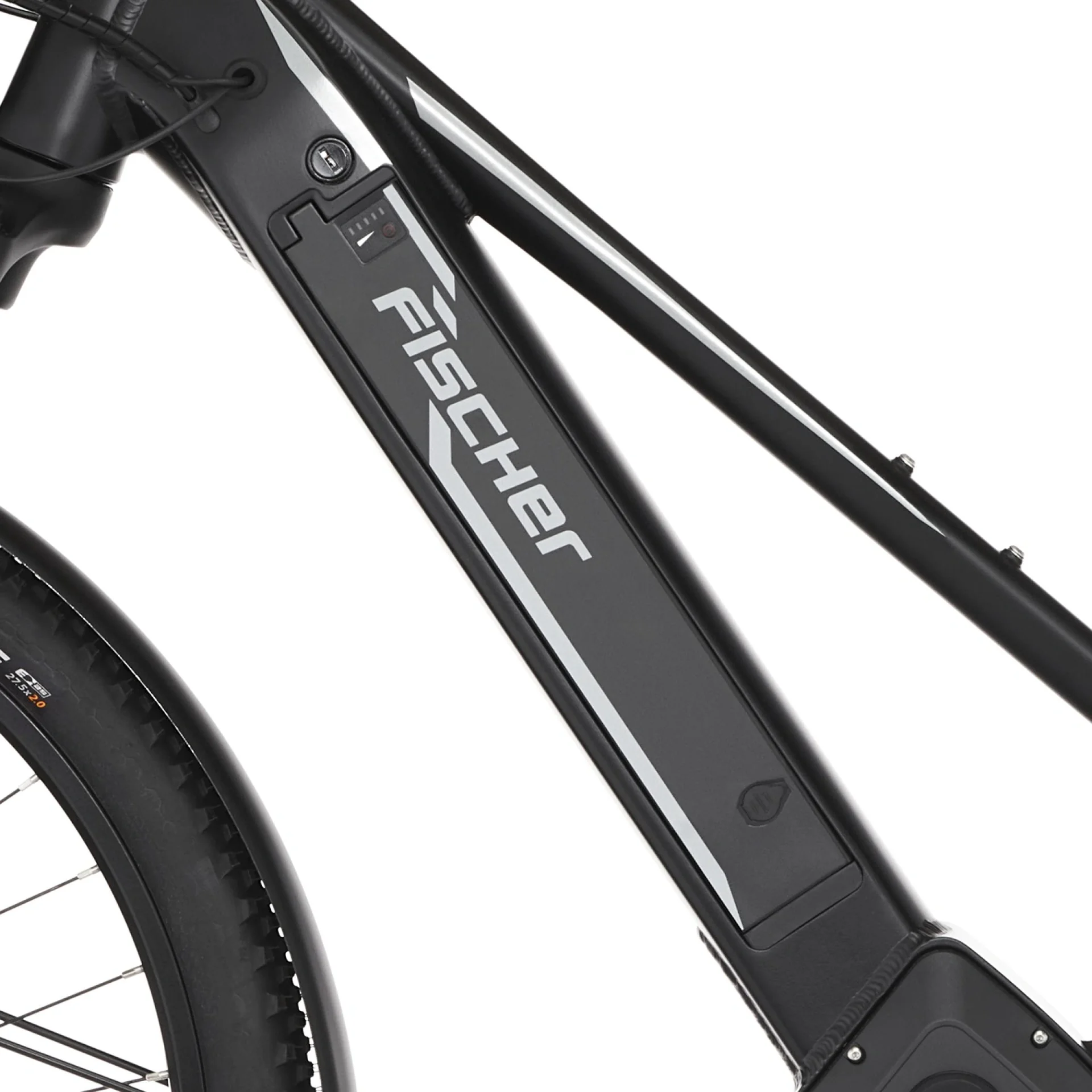 Damen E-Bike ATB, 27,5 Zoll, Rahmengröße 44cm, 10-Gang Kettenschaltung, schwarz matt, TERRA 5.0i - 12
