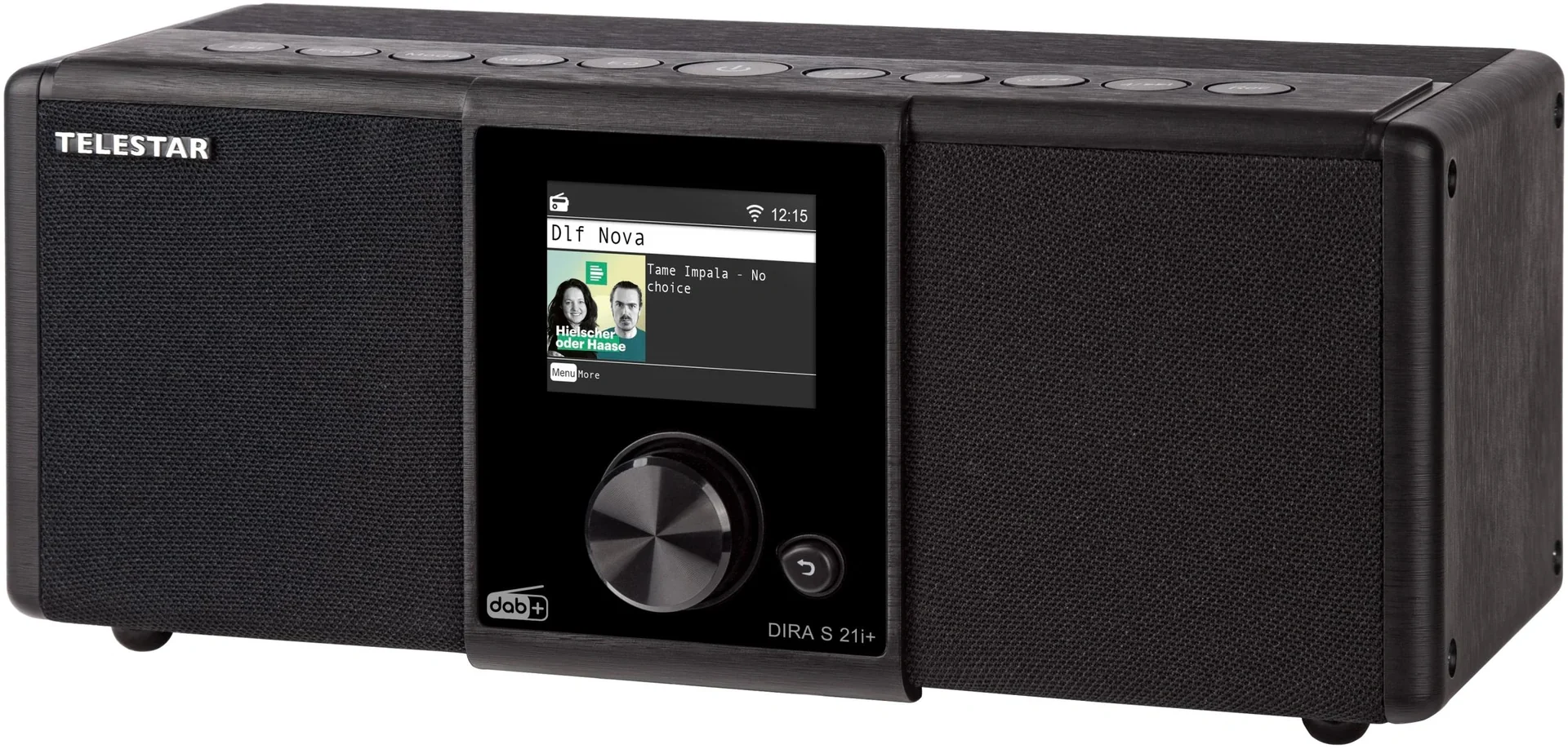 Multifunktions Stereoradio DIRA S21i+ UKW,DAB+, Internet, Wecker und USB Aufnahme, Bluetooth - 5