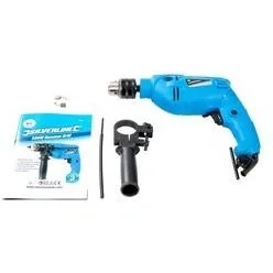 Bohrhammer 500 Watt 19-teiliges titanbeschichtetes HSS-Bohrer-Set und TCT-Betonbohrer-Set 1-9 mm - 4