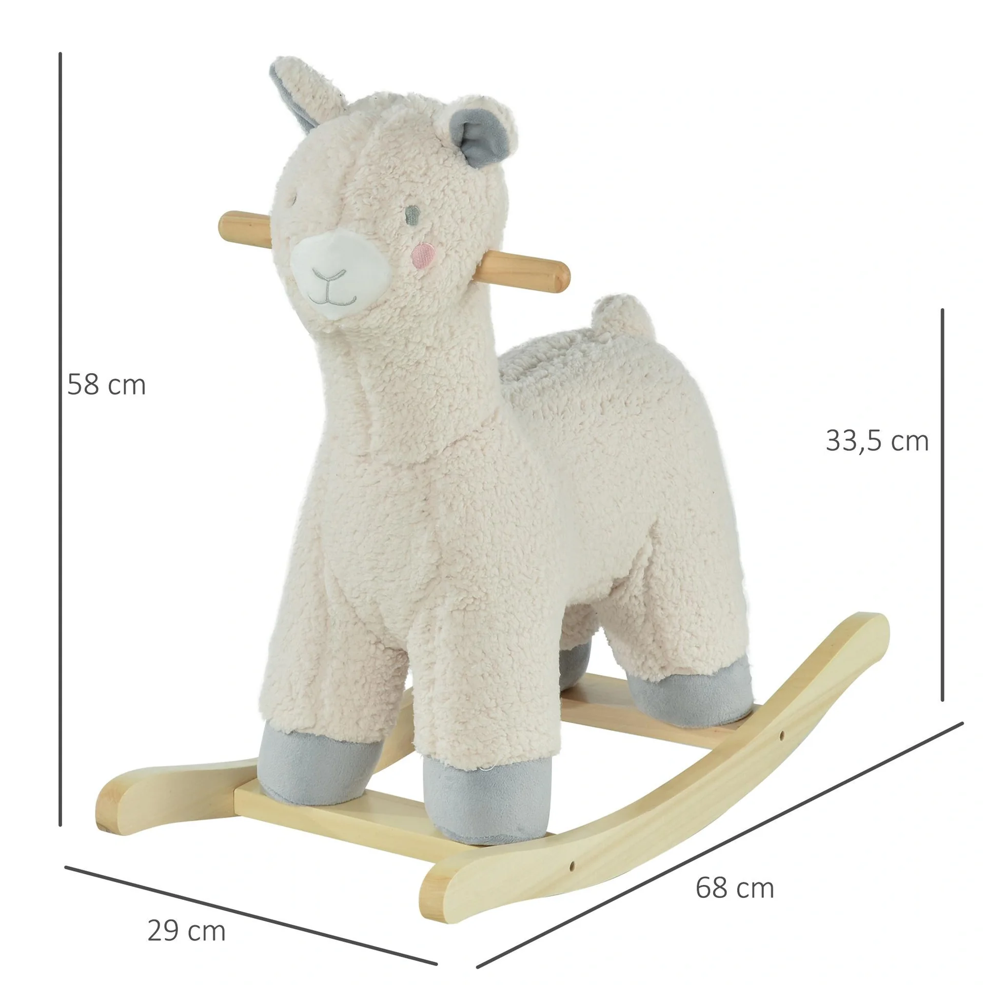 Schaukeltier als Schaf - 7