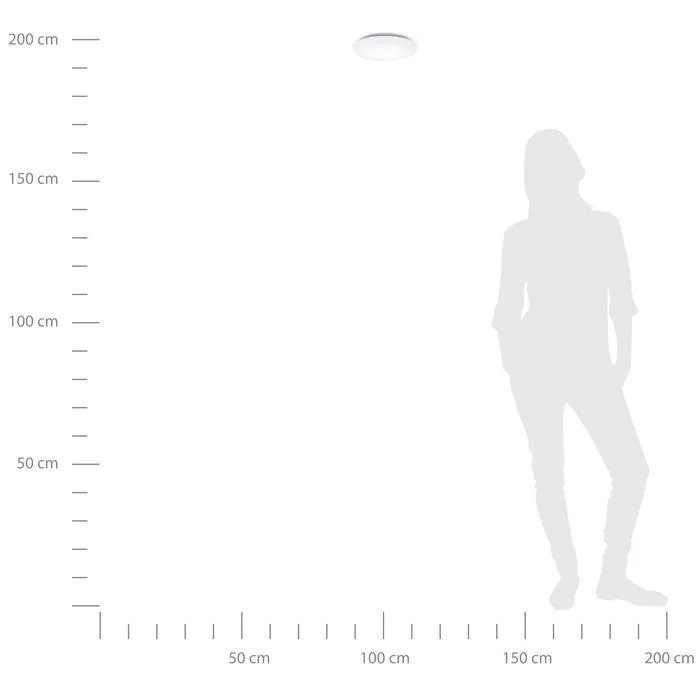 LED Glitzer- Decken-/Wandleuchte Shining Diamond 9W + Sleeptimer & Lichtfarbenwechsel Ø 220 mm - 5