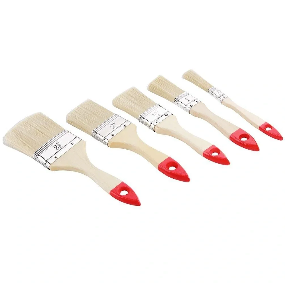 30-teiliges Pinselset - 5 verschiedene Pinsel - 7