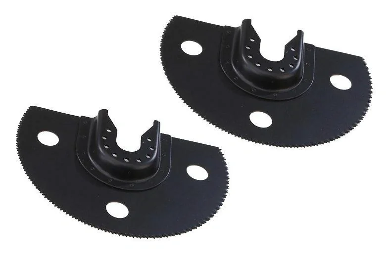 Sägeblatt Holz/ Kunststoff, halbrund, 2 Stück - 2