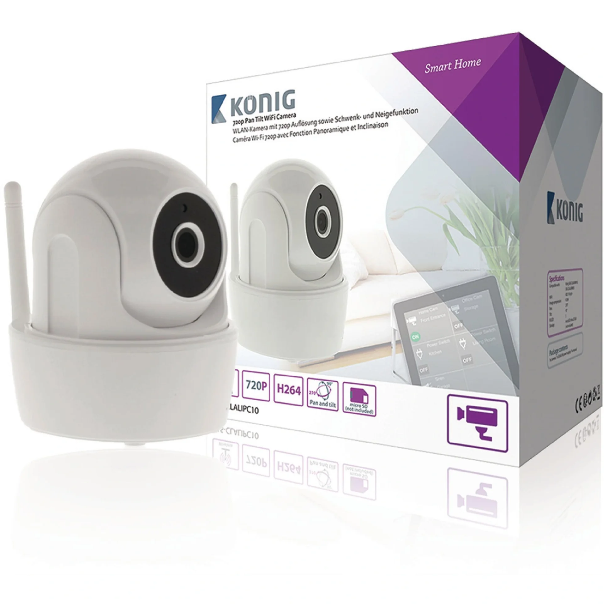 HD Smart IP-Kamera Innenbereich 720P - 1