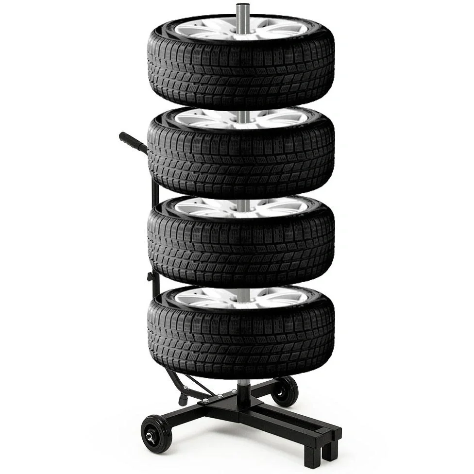 Reifenständer mobil - für 4 Reifen bis 225 mm - 6