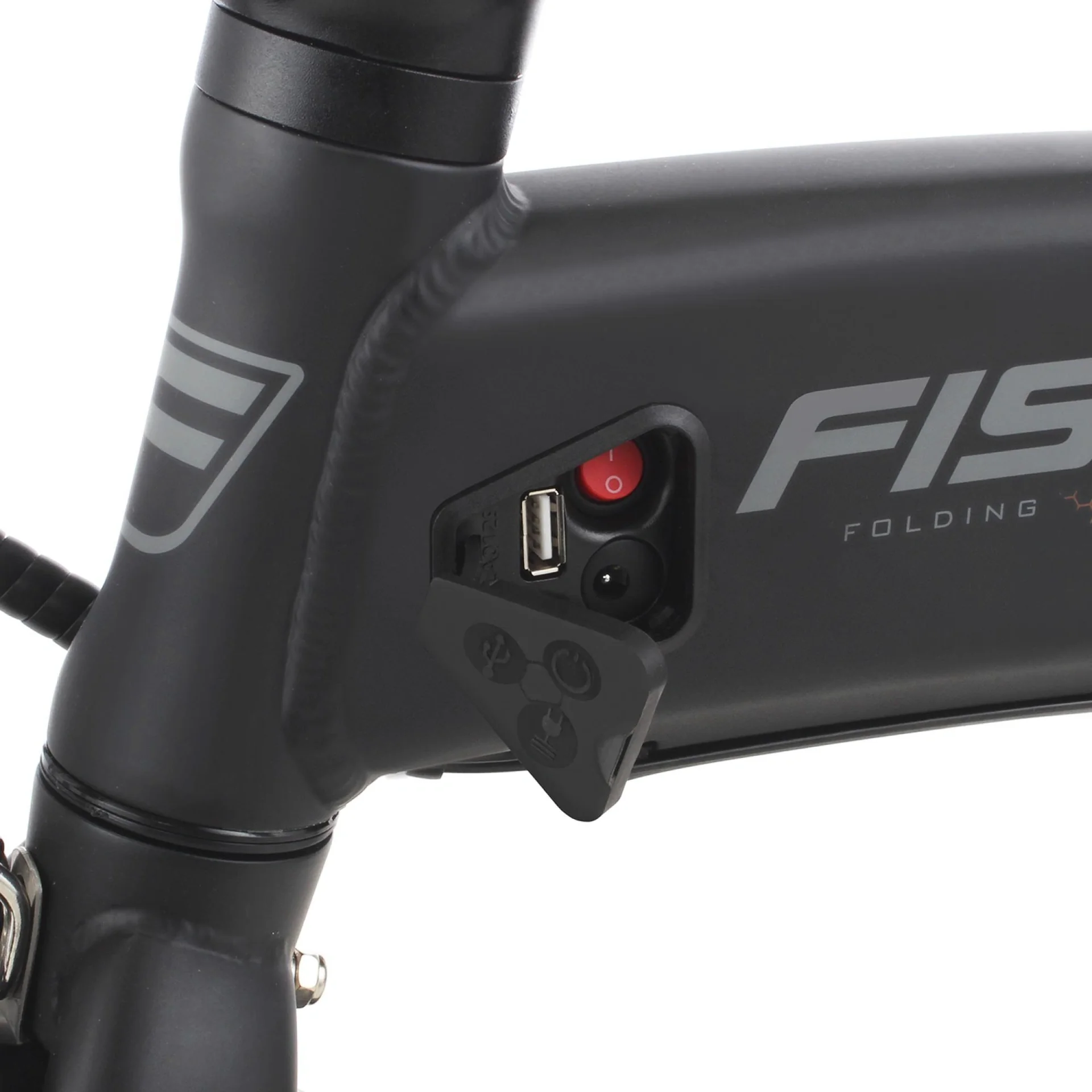Unisex E-Bike Faltrad, 20 Zoll, Rahmengröße 30 cm, 7-Gang Kettenschaltung, schwarz matt, FR18 - 12