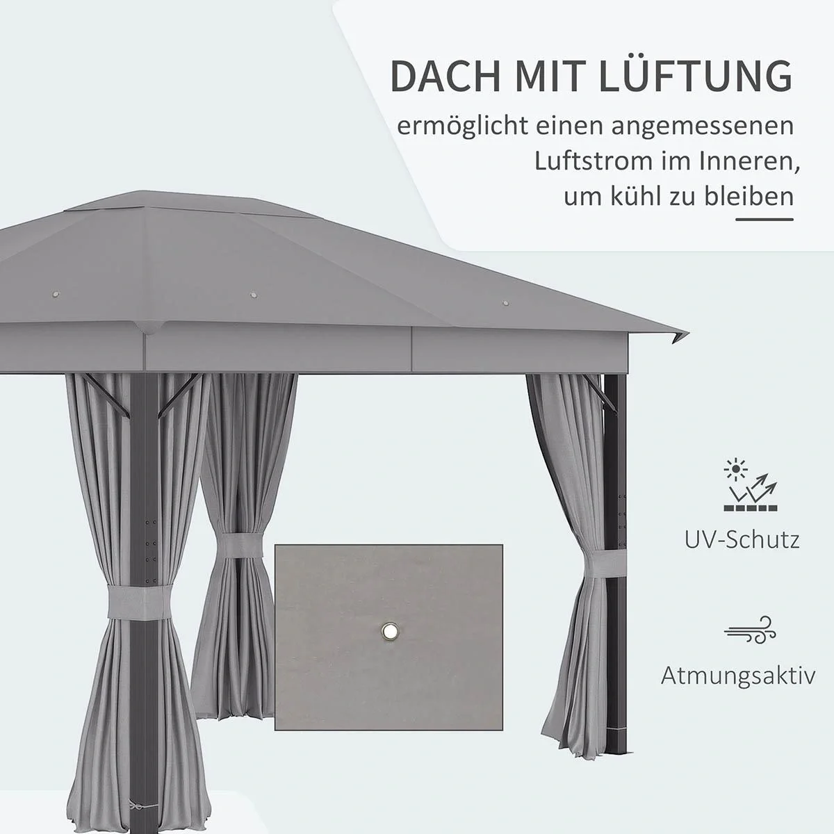 Hundehochbett mit Schutzrand und Transportgriffen, Eiche+Schwarz, 82 x 56 x 31,5 cm - 5