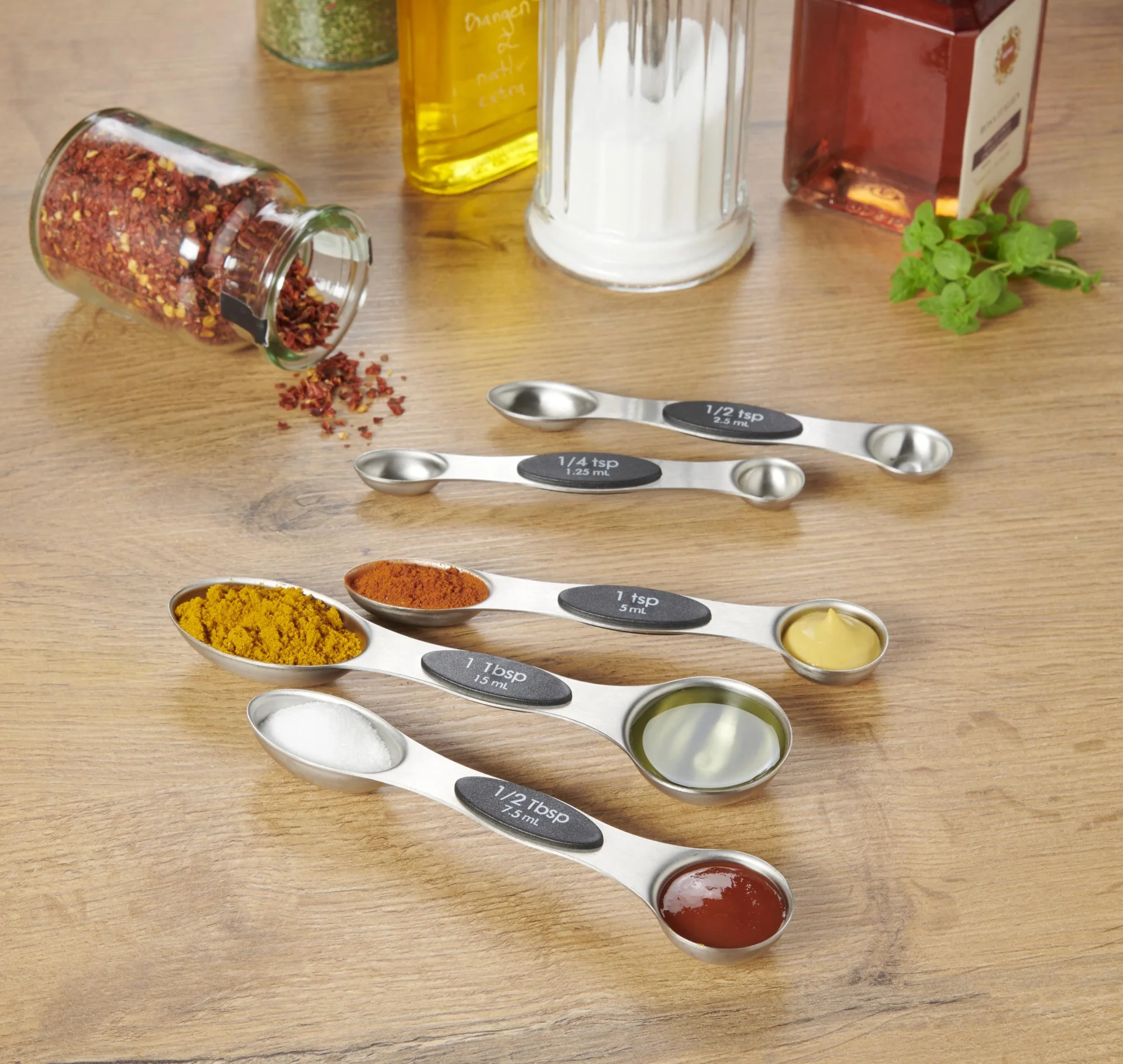 Doppelmesslöffel 2in1, 5-teilig - 4