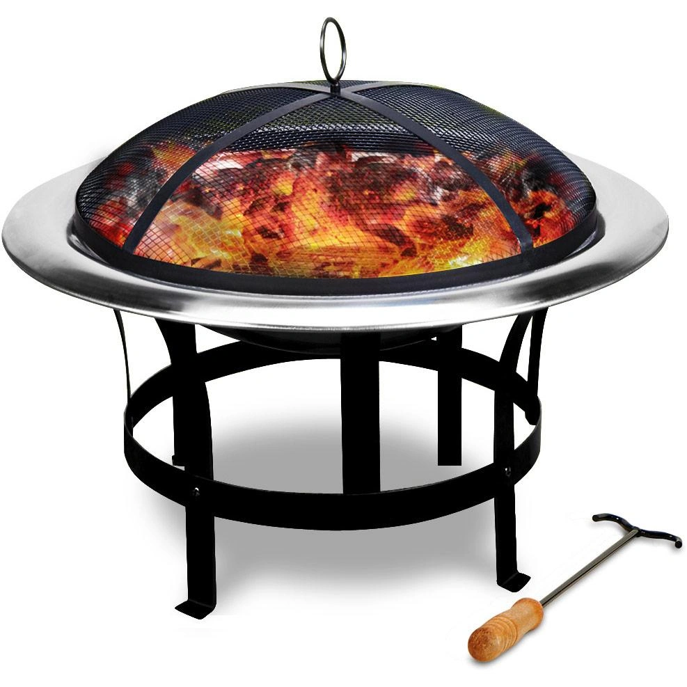 Rostfreie Feuerschüssel Ø 75cm - 2
